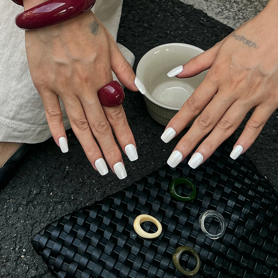 Women'S Accessories Rings - Irregular Resin Ring for Women New