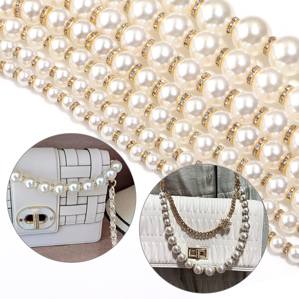 Women Accessories Chain - 1pc 30cm Imitation Pearl Chain Bag