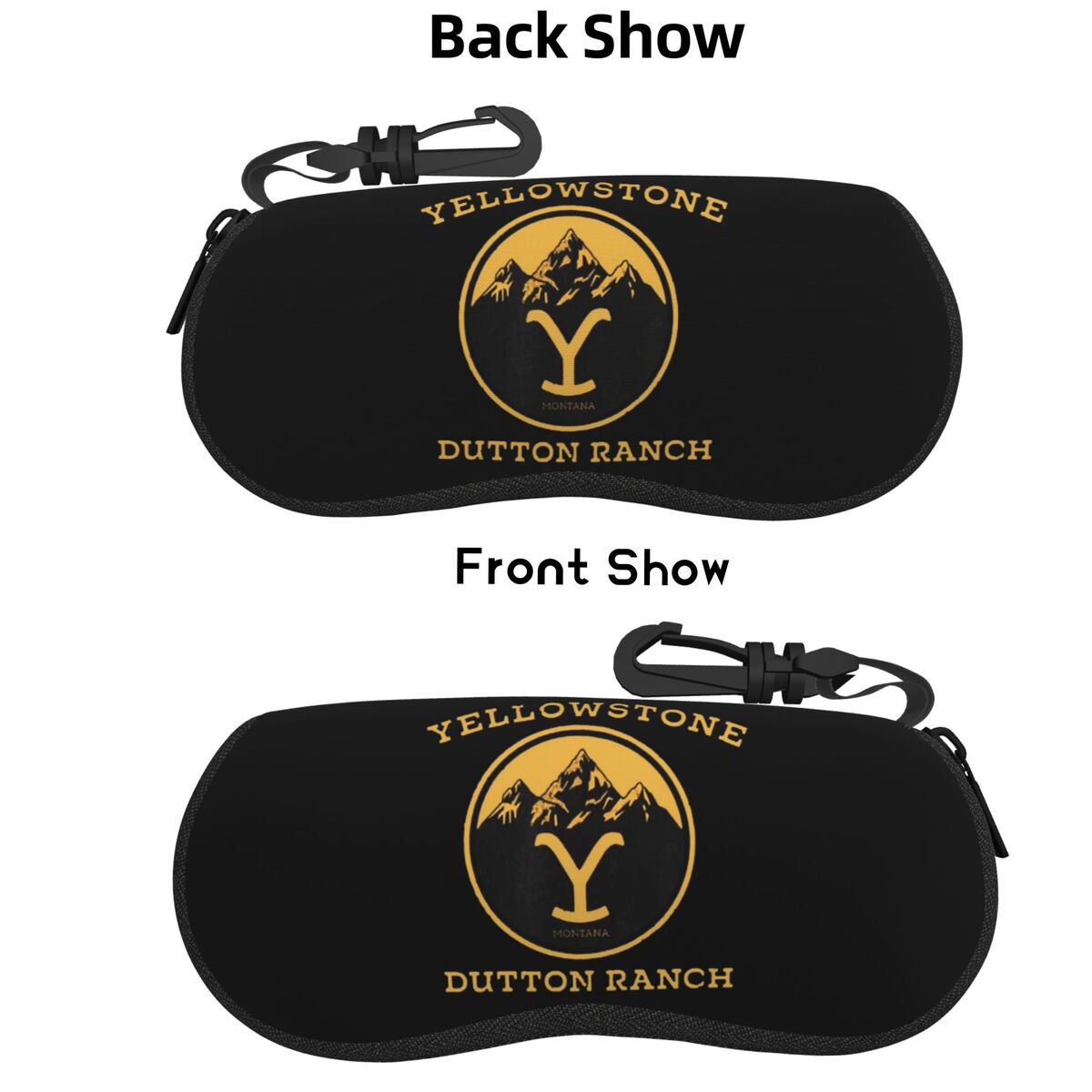 Women'S Yellowstone Accessories - Yellowstone Dutton Ranch Shell Glasses Case