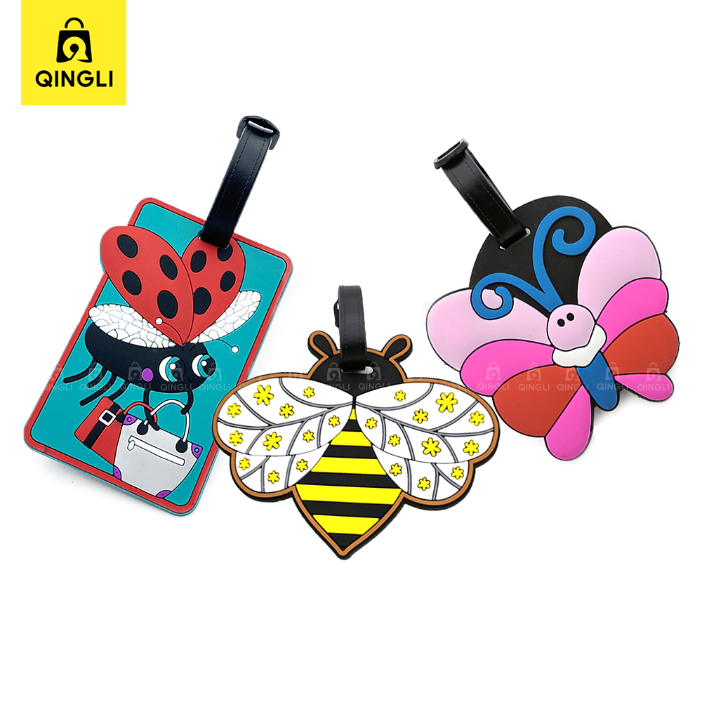 Women'S Essential Accessories - Travel Essentials Cartoon Luggage Tag Cute