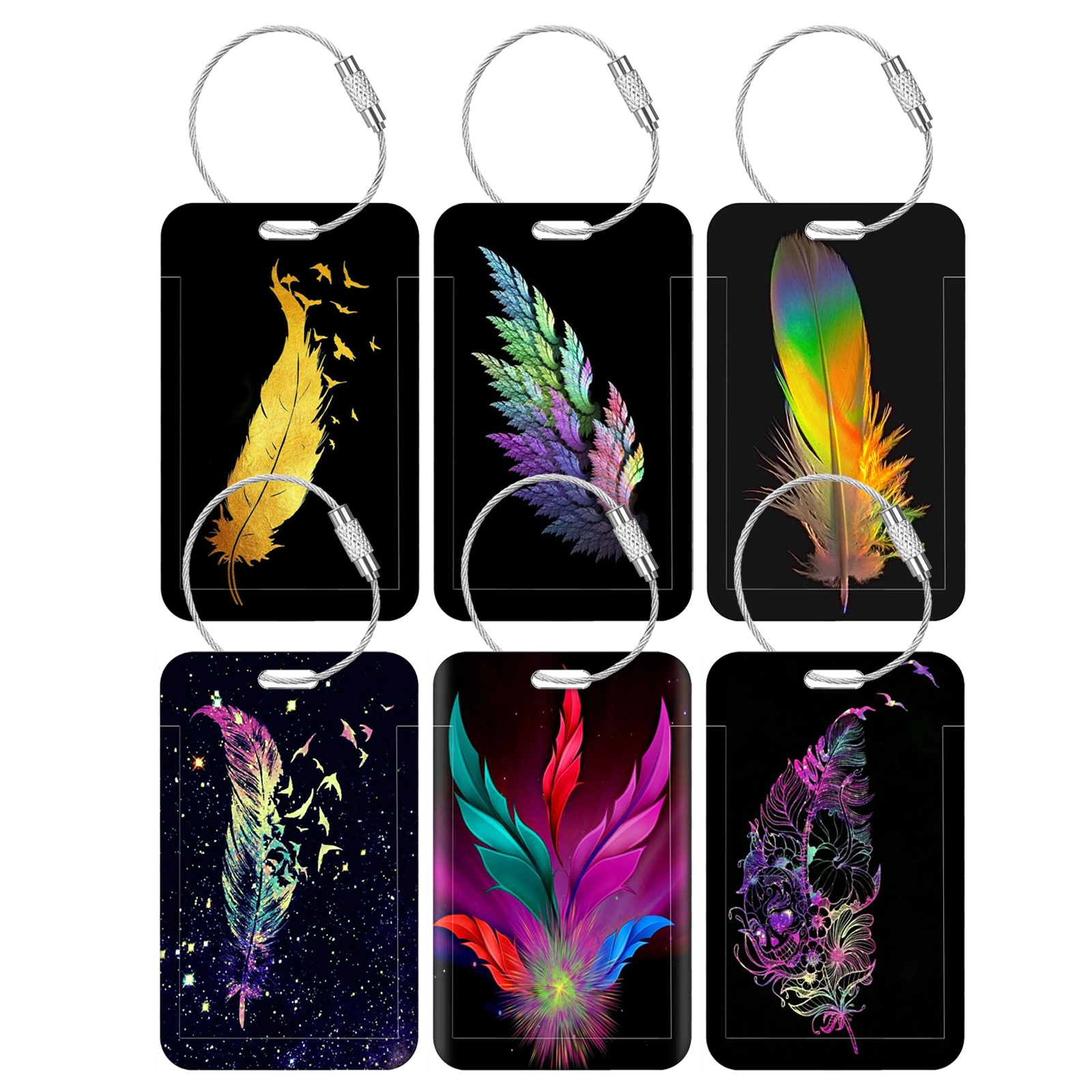 Women Accessories Business Name - HOT SALE Art Feather Business Luggage