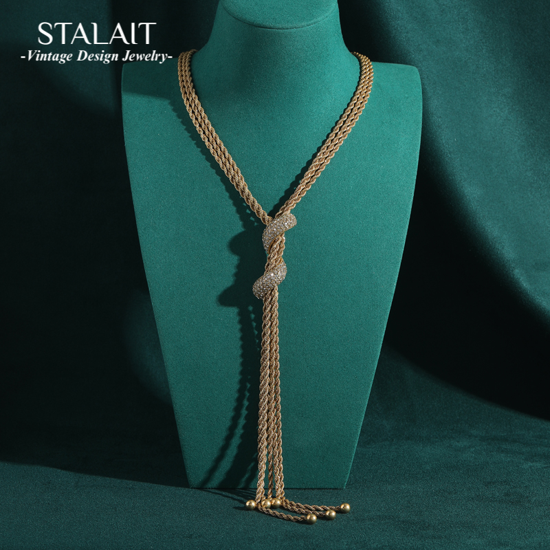 Women Accessories Dubai - 4mm Rope Chain Necklace Gold Color