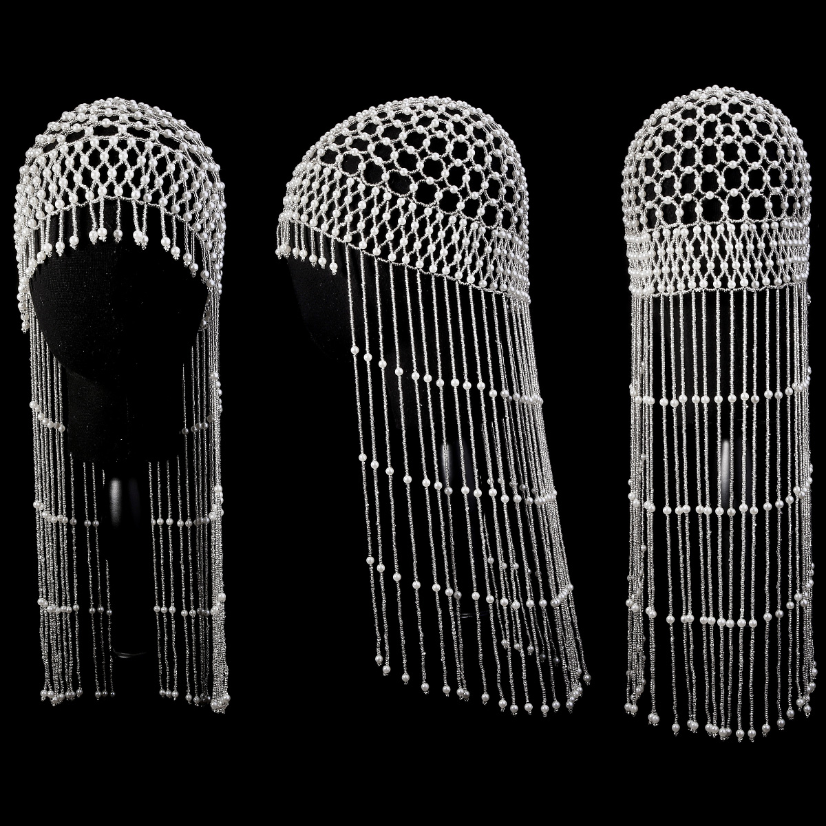 Luxury Pearls Beaded Headwrap  - مراجعة Women'S Accessories List وسعره