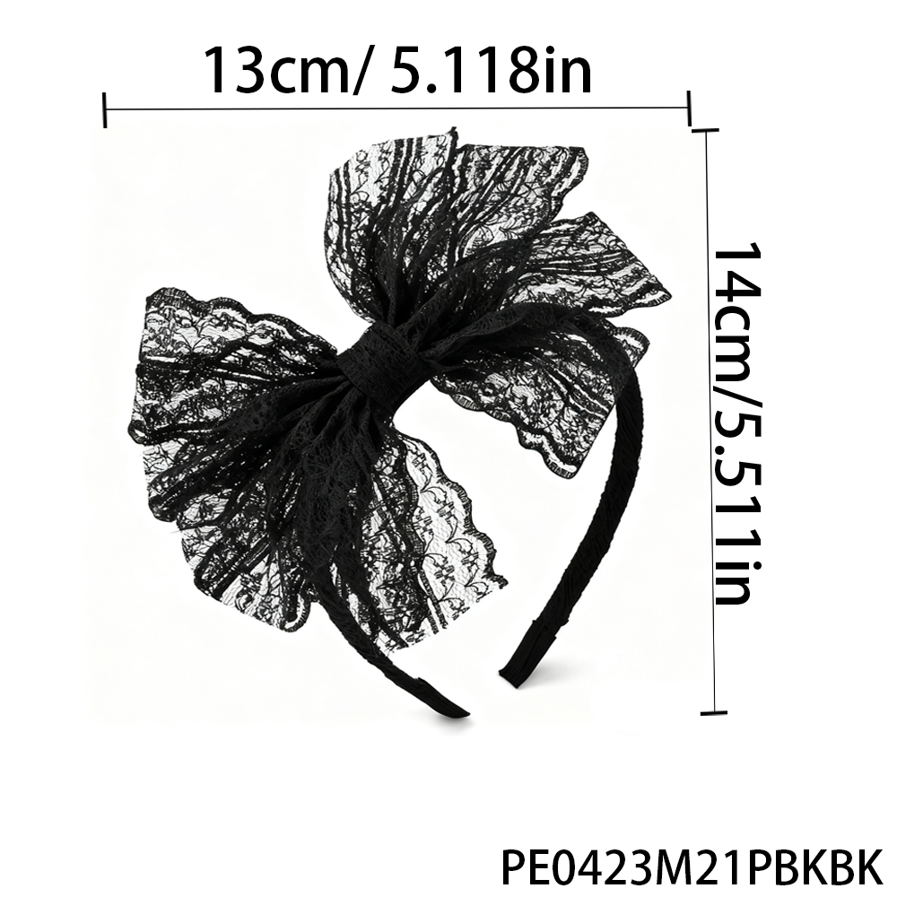 PESENAR 80s Retro Black Lace B - مراجعة Women'S Accessories In The 80S وسعره