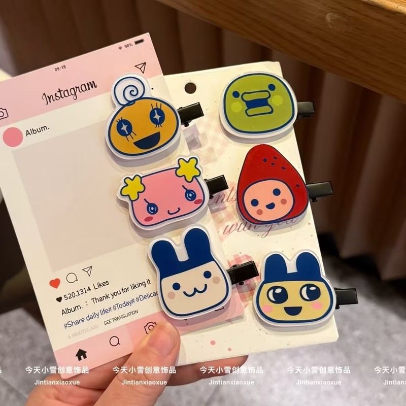 Tamagotchi Series Hairpin Cart - مراجعة Women'S Accessories List وسعره