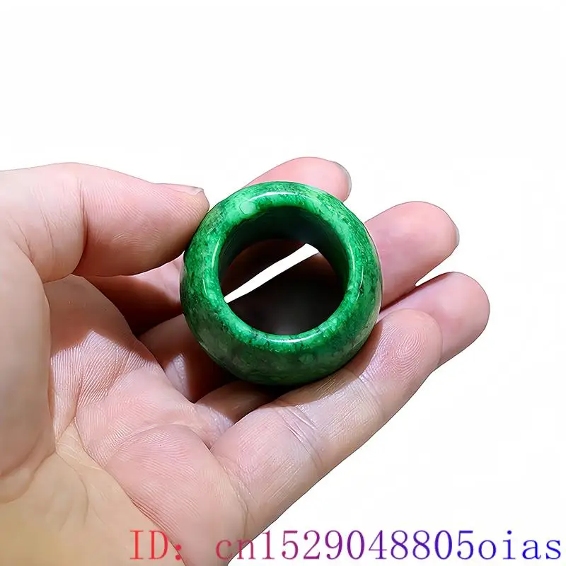 22mm Green Real Jade Rings for - مراجعة Women'S Accessories Rings وسعره