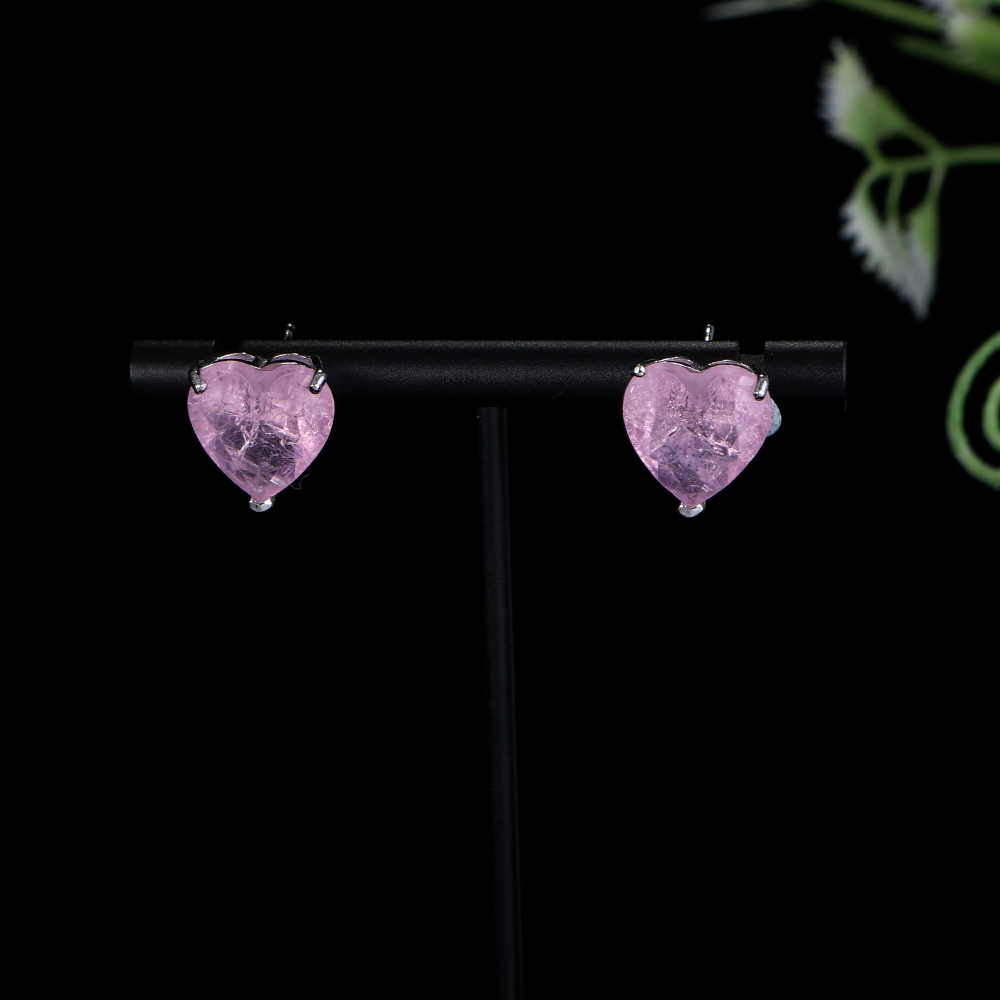 Luxury Colorful Heart Stud  Ea - مراجعة Women Accessories Dubai وسعره