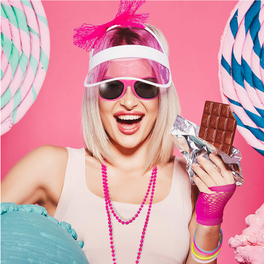 80s Fancy Dress Accessories Wo - مراجعة Women'S Accessories In The 80S وسعره