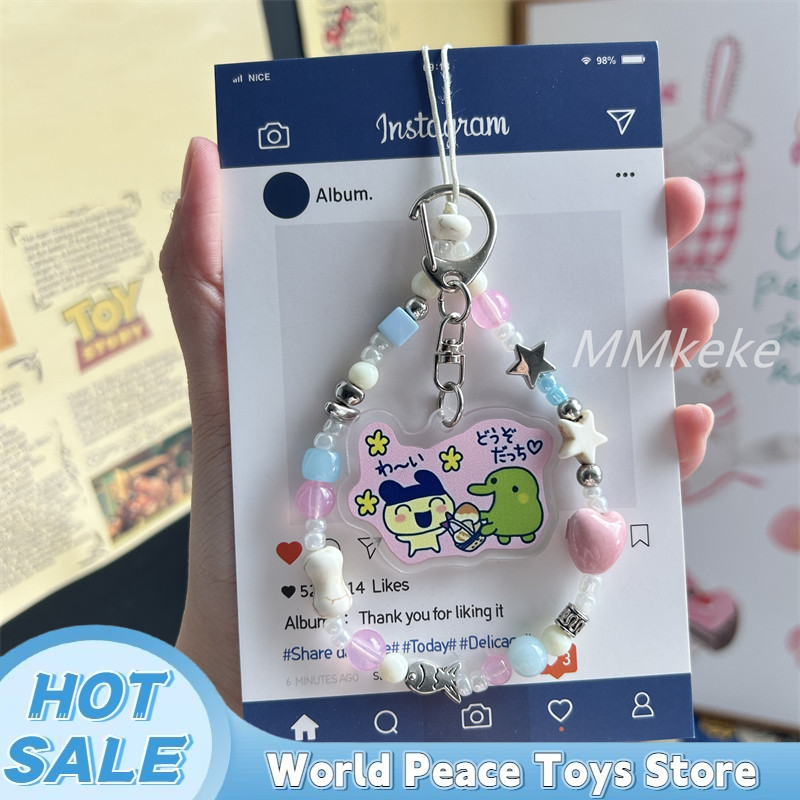 Kawaii Japanese Tamagotchi Key - مراجعة Women Accessories Chain وسعره
