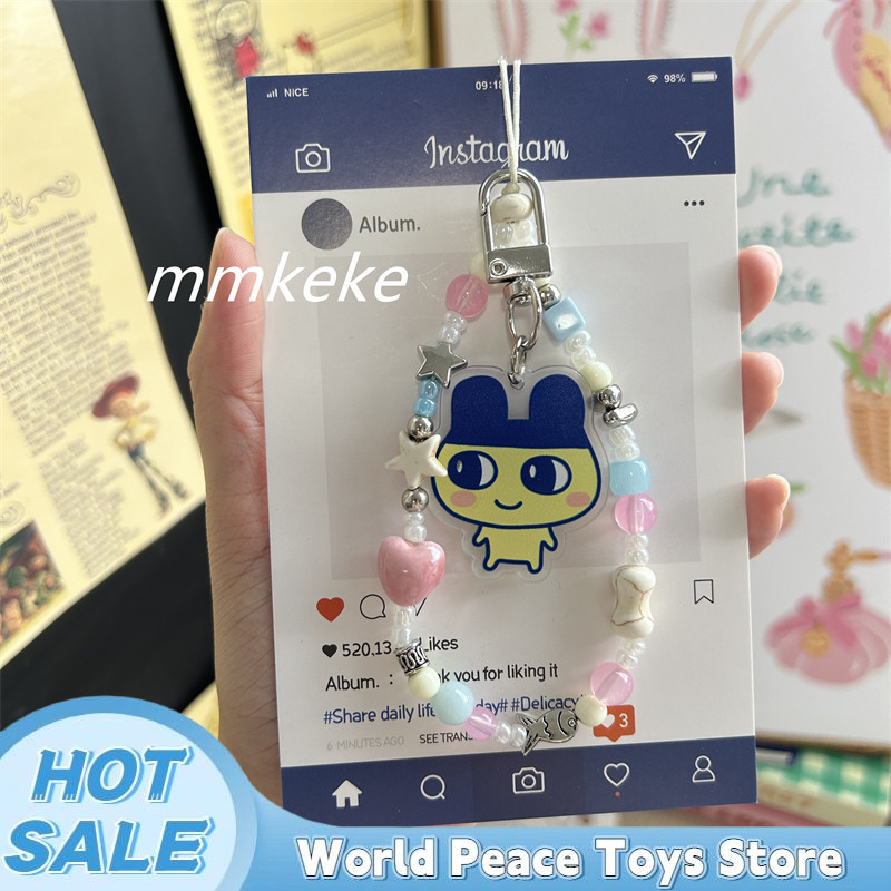 Kawaii Japanese Tamagotchi Key - مراجعة Women Accessories Chain وسعره