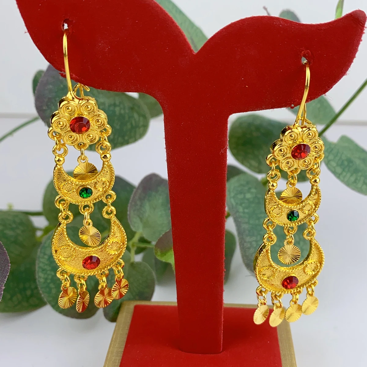 Indian Drop Dangle Earrings Je - مراجعة Women Accessories Dubai وسعره