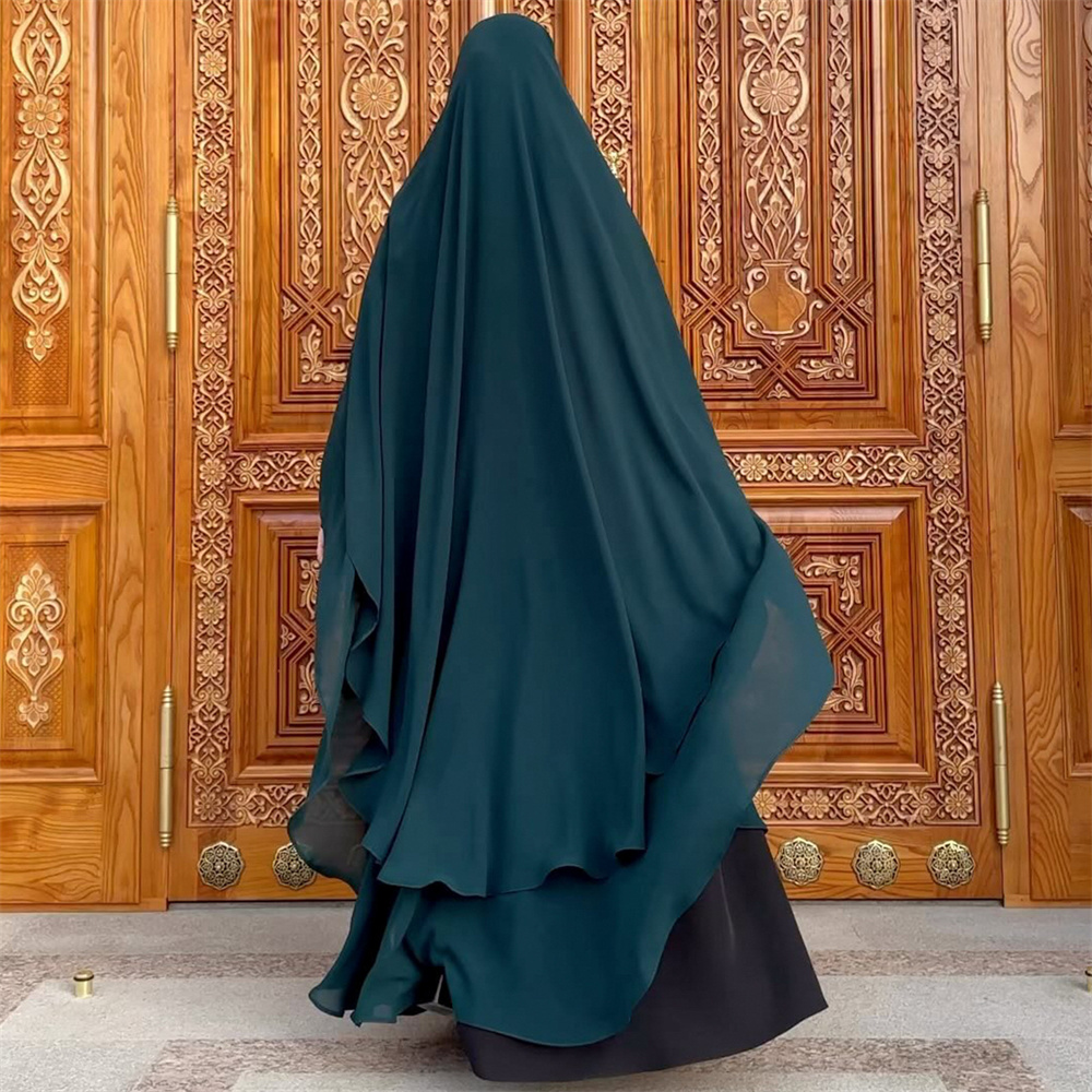 Extra Long Khimar Plain Chiffo - مراجعة Women Accessories Dubai وسعره