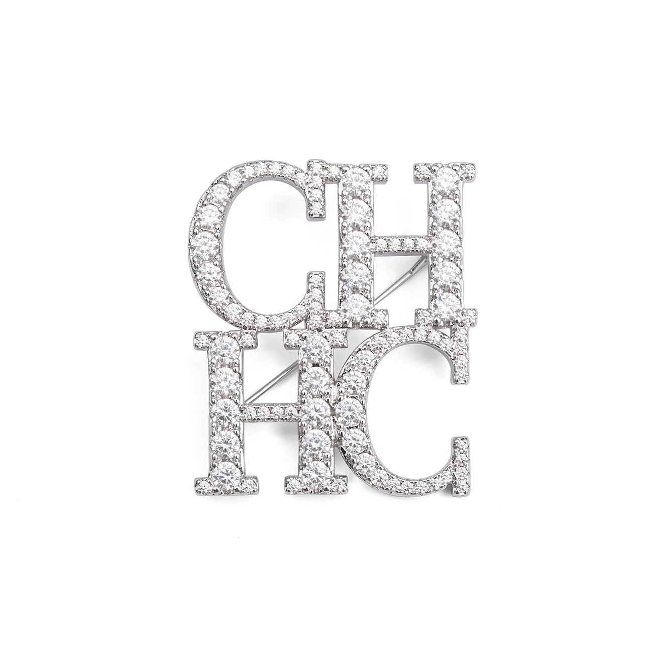 CH Elegant Silver Tone Full Pa - مراجعة Women Accessories Logo وسعره