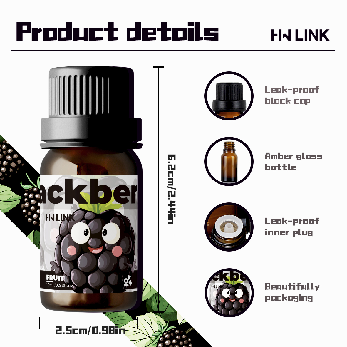 Blackberry Essential Oil Black - مراجعة Women'S Essential Accessories وسعره