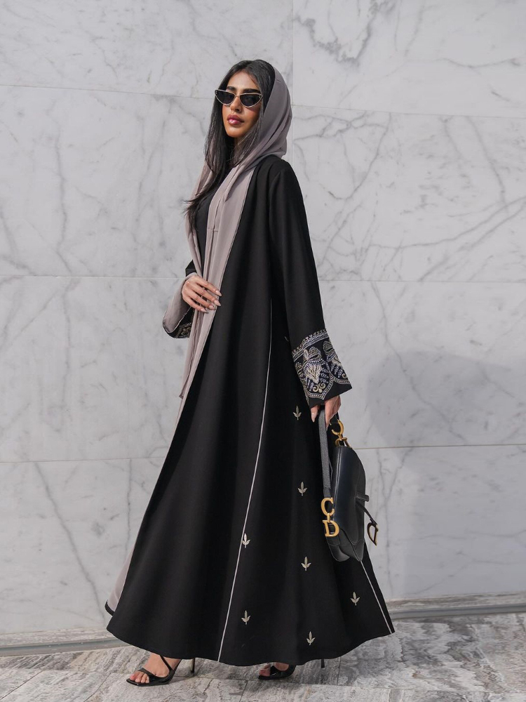 Eid Muslim Abaya for Women Emb - مراجعة Women Accessories Dubai وسعره