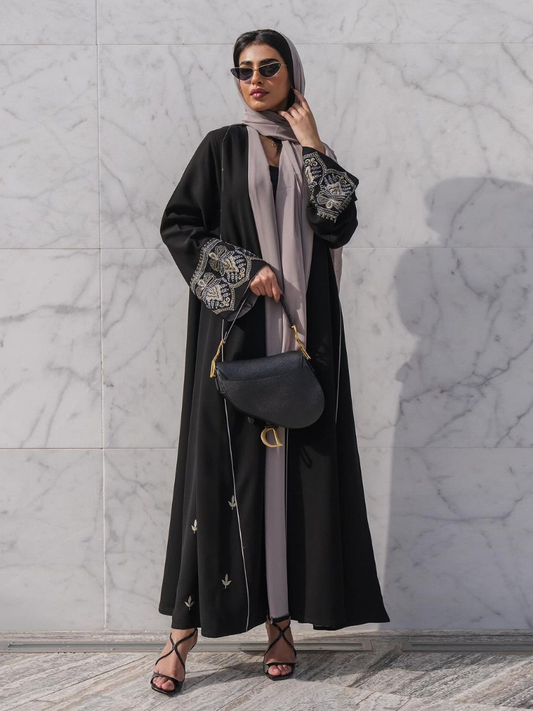 Eid Muslim Abaya for Women Emb - مراجعة Women Accessories Dubai وسعره