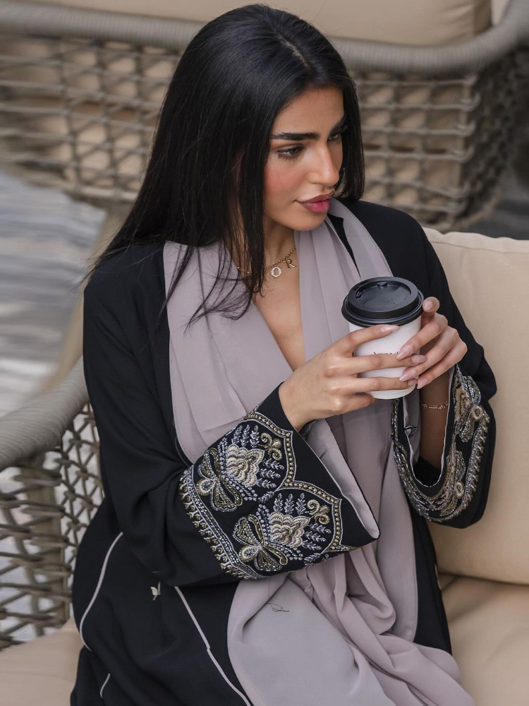 Eid Muslim Abaya for Women Emb - مراجعة Women Accessories Dubai وسعره