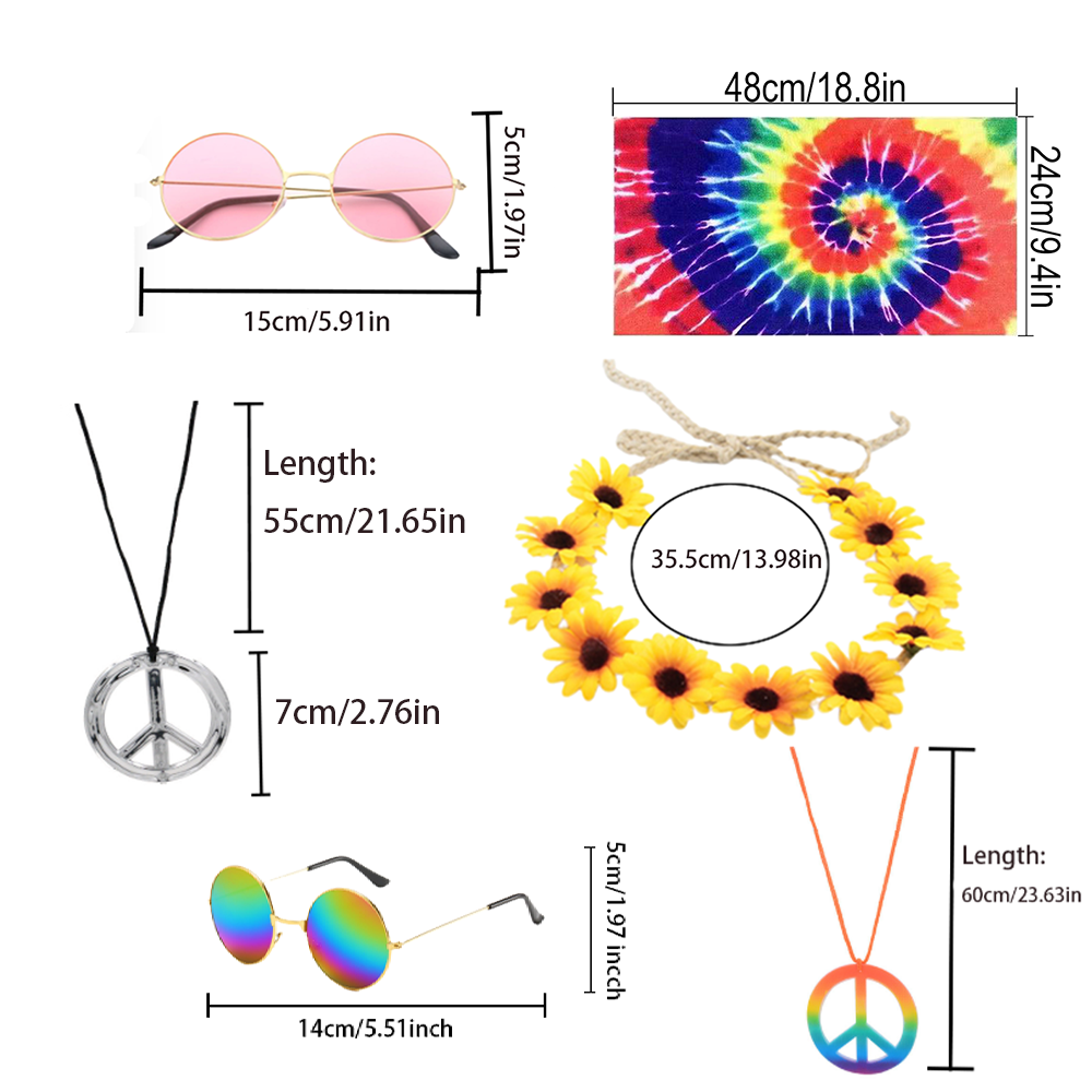 PESENAR Hippie clothing access - مراجعة Women Accessories Logo وسعره