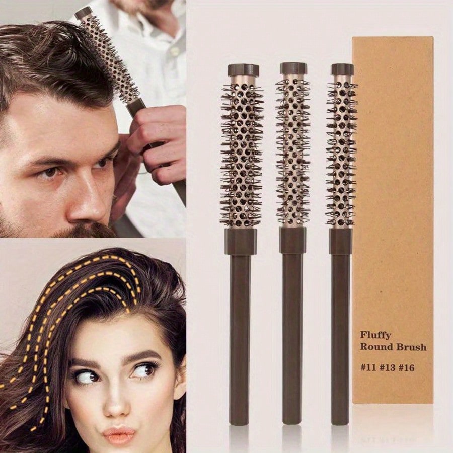 3Pcs Roller Comb Hair Brush -  - مراجعة Women'S Essential Accessories وسعره