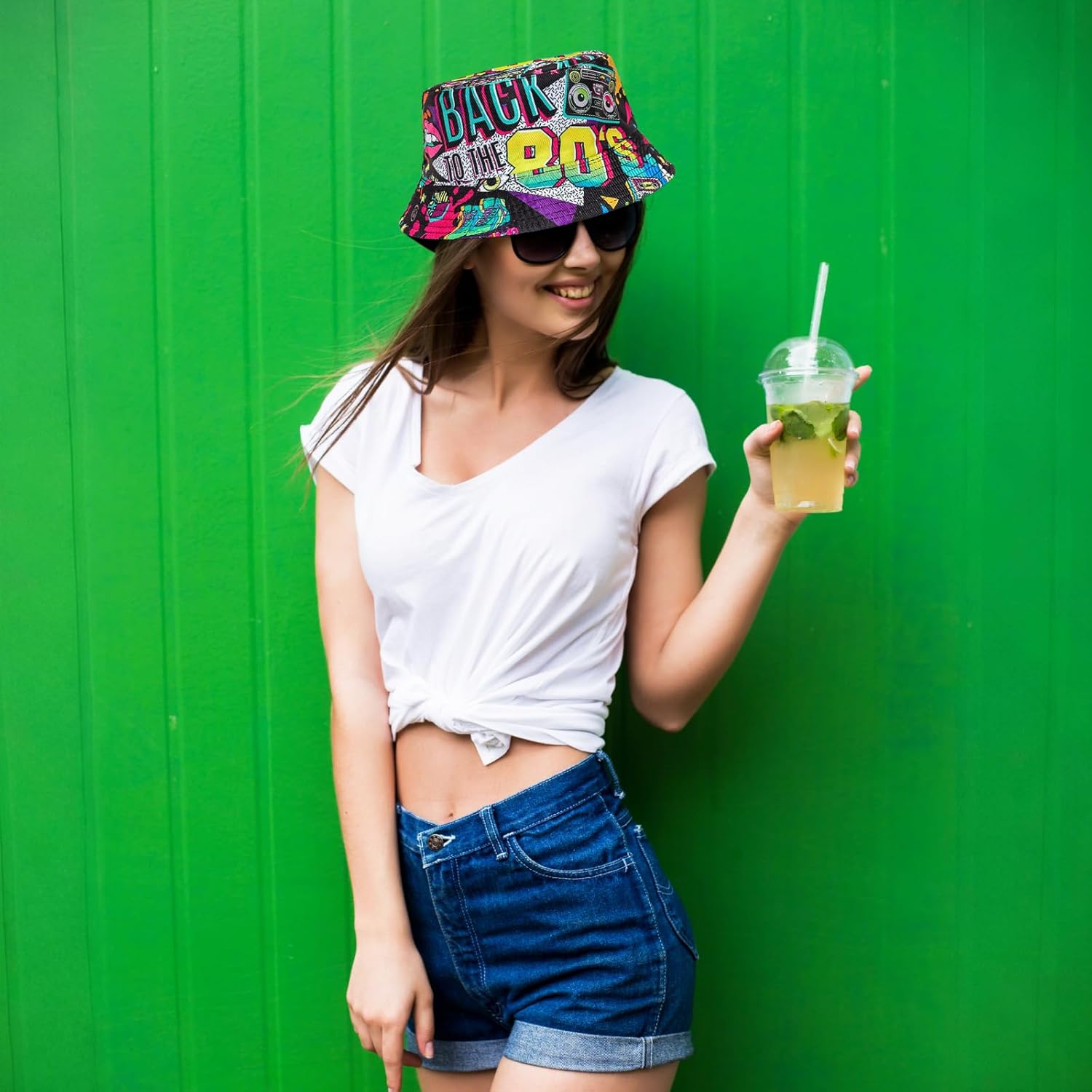 Fashion 80s 90s Bucket-Hat Fis - مراجعة Women'S Accessories In The 80S وسعره