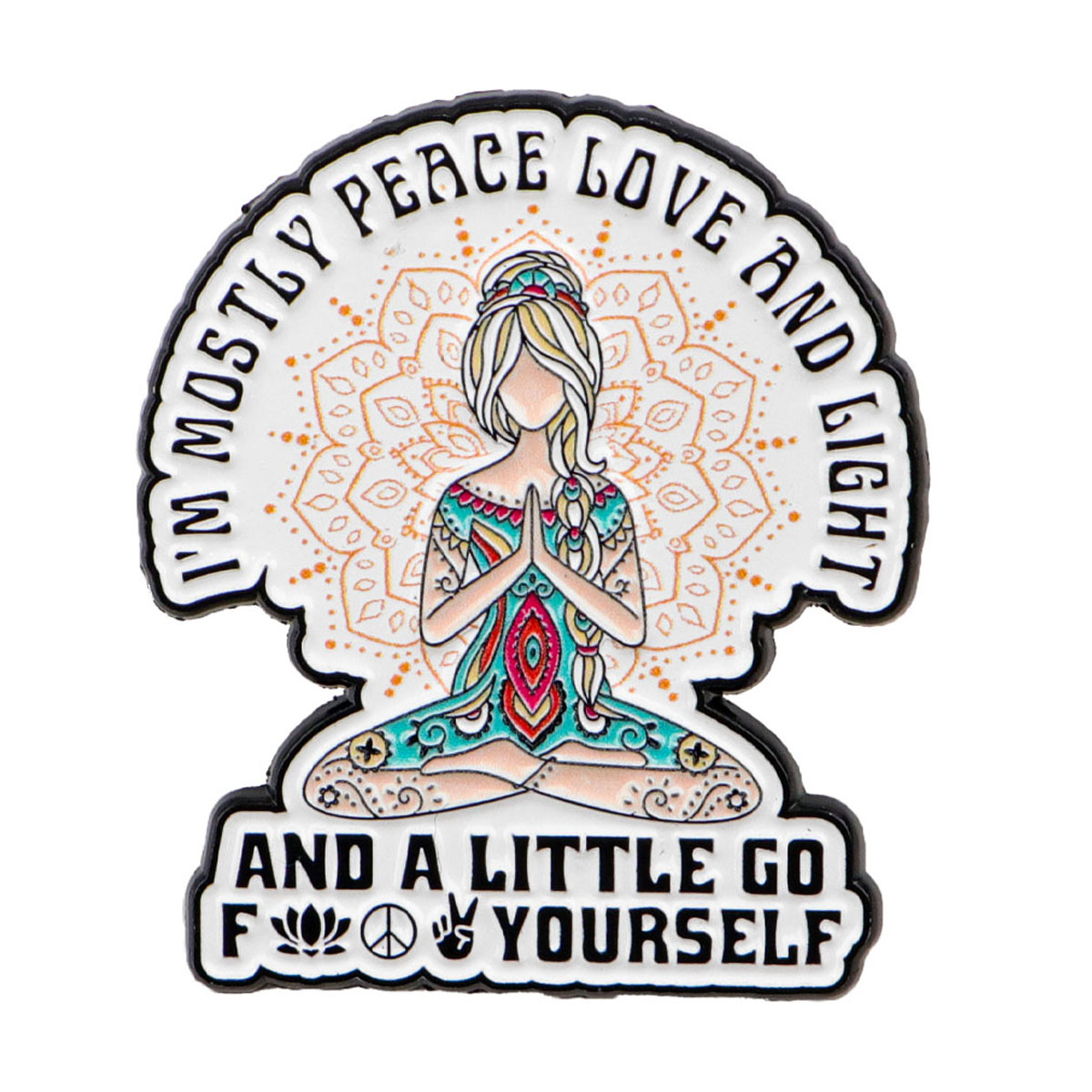 Funny Yoga Enamel Pins Humorou - مراجعة Women Accessories Quotes وسعره