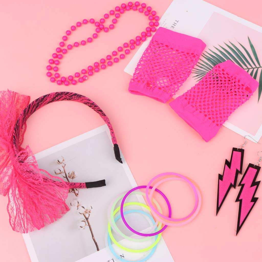 80s Fancy Dress Accessories Re - مراجعة Women'S Accessories In The 80S وسعره