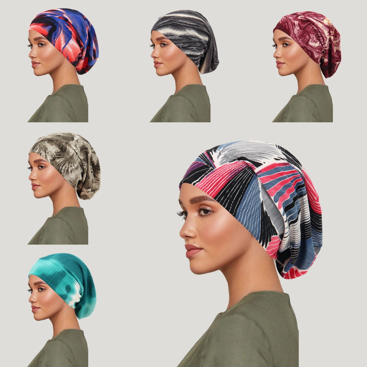 2026 New Tie-dye Hair Cover Ca - مراجعة Women'S Accessories List وسعره
