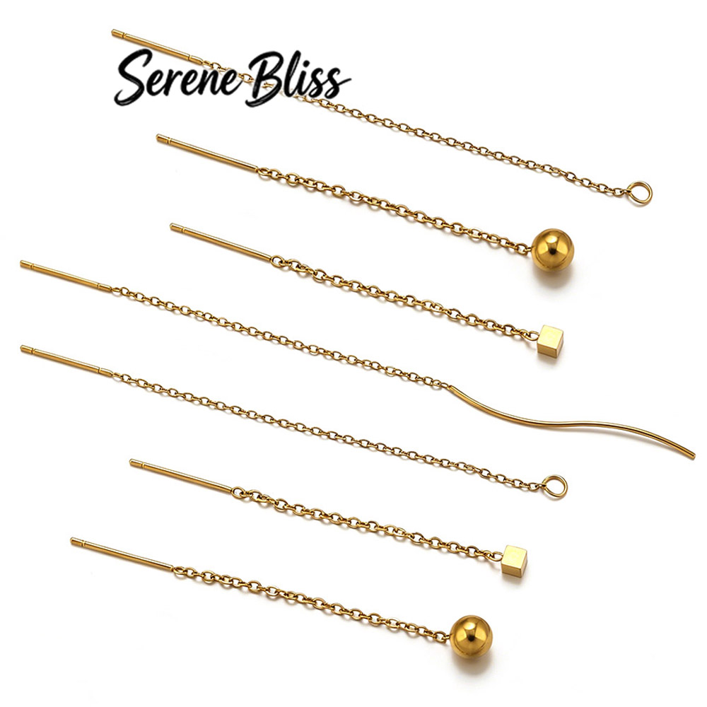 10pcs Stainless Steel Long Ear - مراجعة Women Accessories Chain وسعره