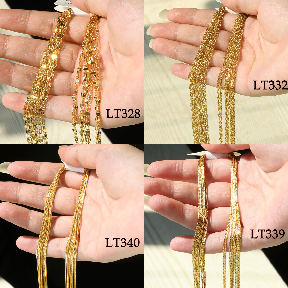 10pcs/Lot 45cm Stainless Steel - مراجعة Women Accessories Chain وسعره