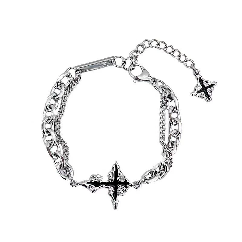 Punk Black Cross Pendant Chain - مراجعة Women'S Accessories In The 90S وسعره