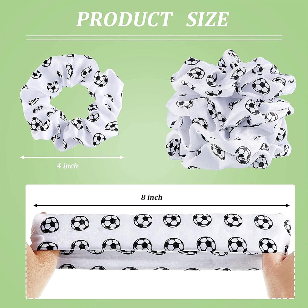 8 Pieces Soccer Hair Scrunchie - مراجعة Women'S Accessories Coach وسعره