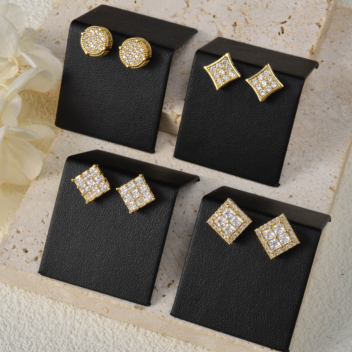 Diana Baby Gold Color Earrings - مراجعة Women Accessories Dubai وسعره