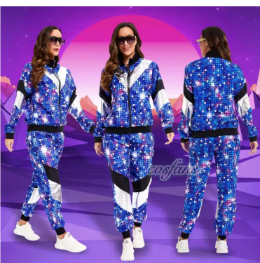 Women's Men's Costume 80s 90s  - مراجعة Women'S Accessories In The 80S وسعره