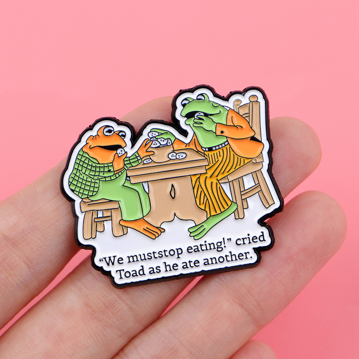 Cute Frog Animals Enamel Pin C - مراجعة Women Accessories Quotes وسعره