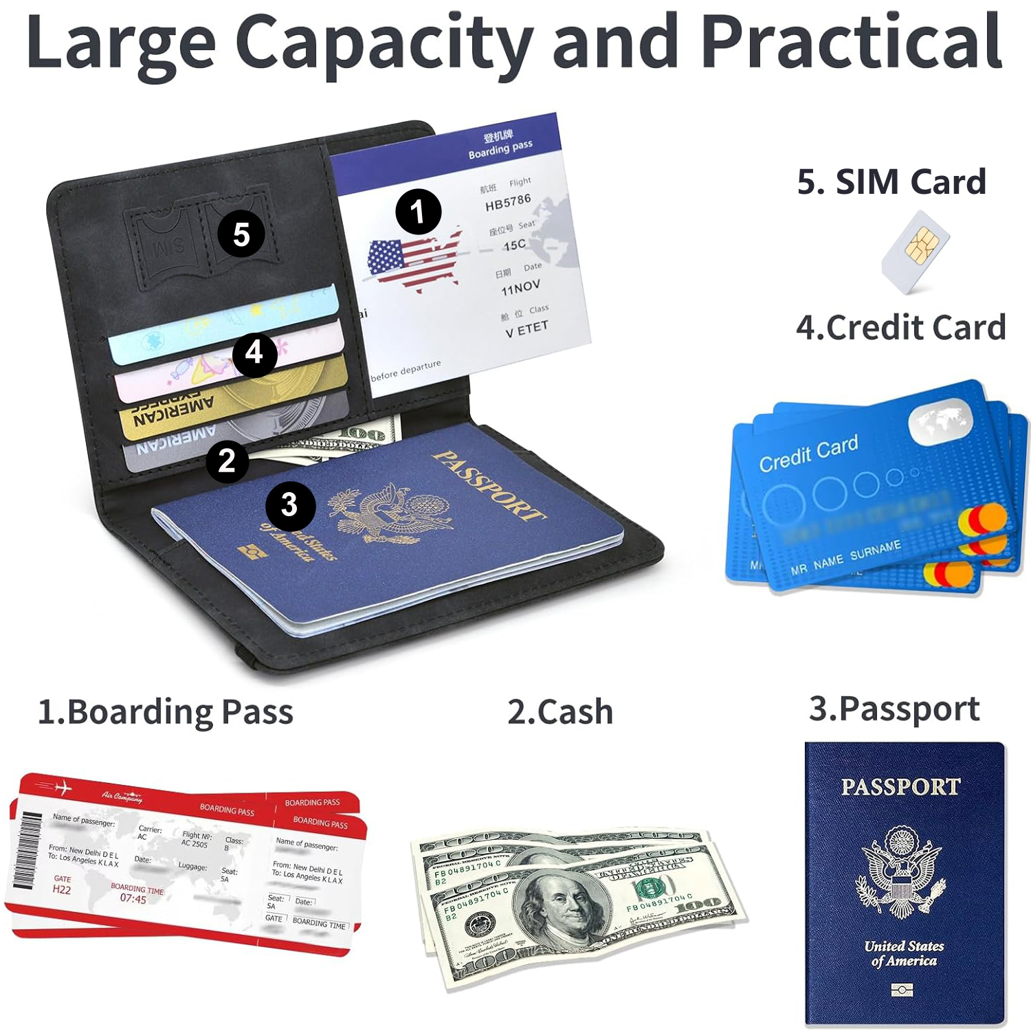 Passport Holder Wallet Cover T - مراجعة Women'S Essential Accessories وسعره