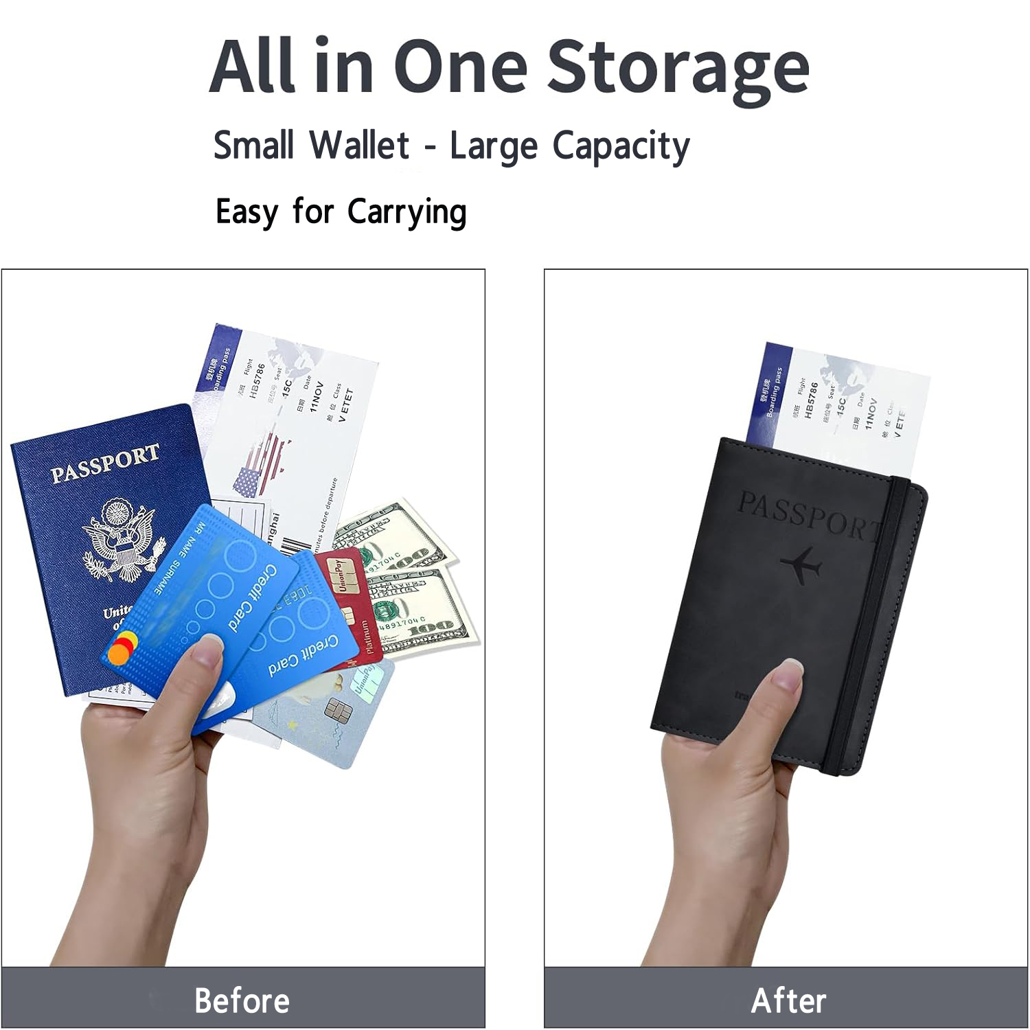 Passport Holder Wallet Cover T - مراجعة Women'S Essential Accessories وسعره