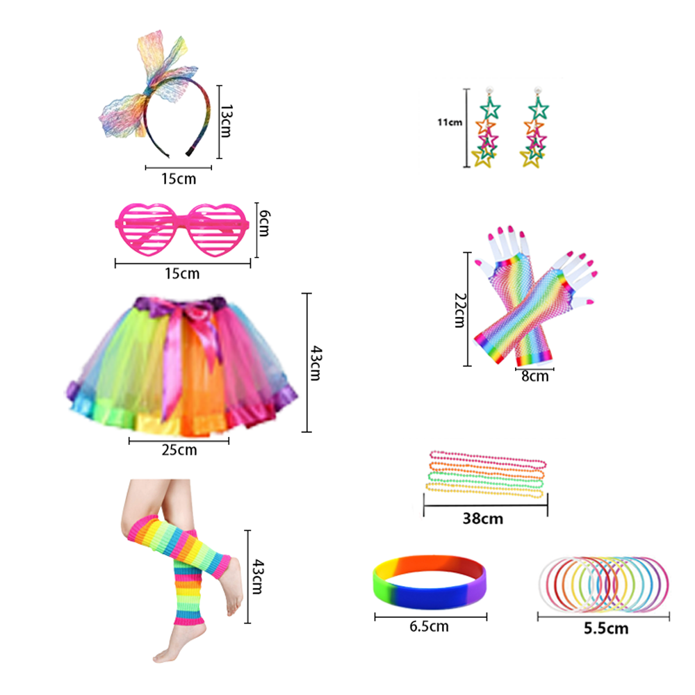 PESENAR Women Neon Polyester C - مراجعة Women'S Accessories In The 80S وسعره