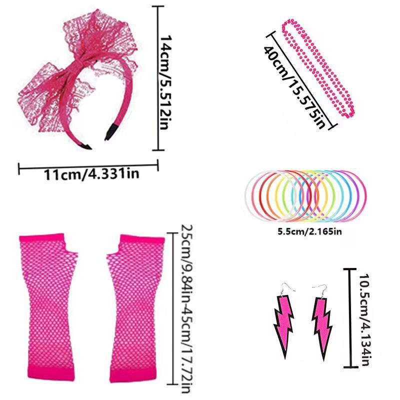 PESENAR 80s Accessories Women  - مراجعة Women'S Accessories In The 80S وسعره