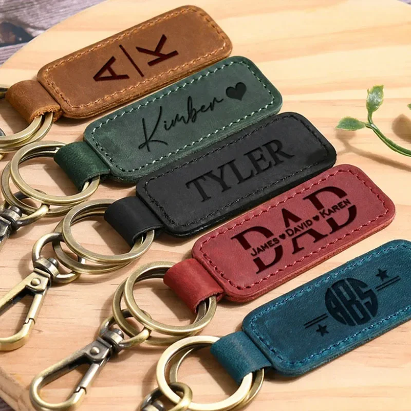 Laser Custom Logo Leather Keyc - مراجعة Women Accessories Logo وسعره