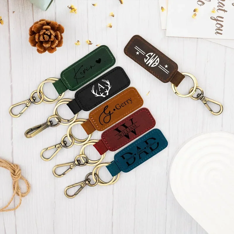 Laser Custom Logo Leather Keyc - مراجعة Women Accessories Logo وسعره