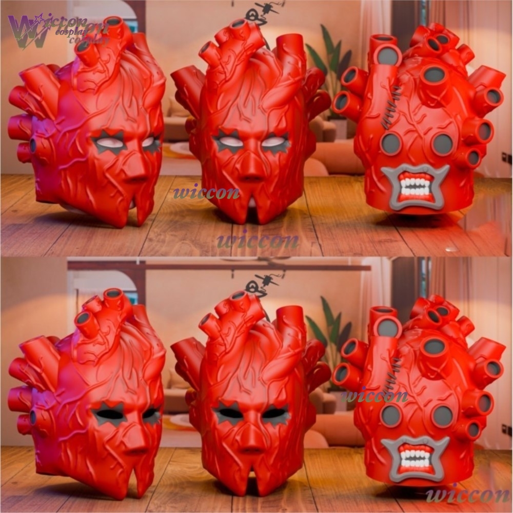 Dorohedoro Shin Heart Mask Lat - مراجعة Women Accessories Sale وسعره