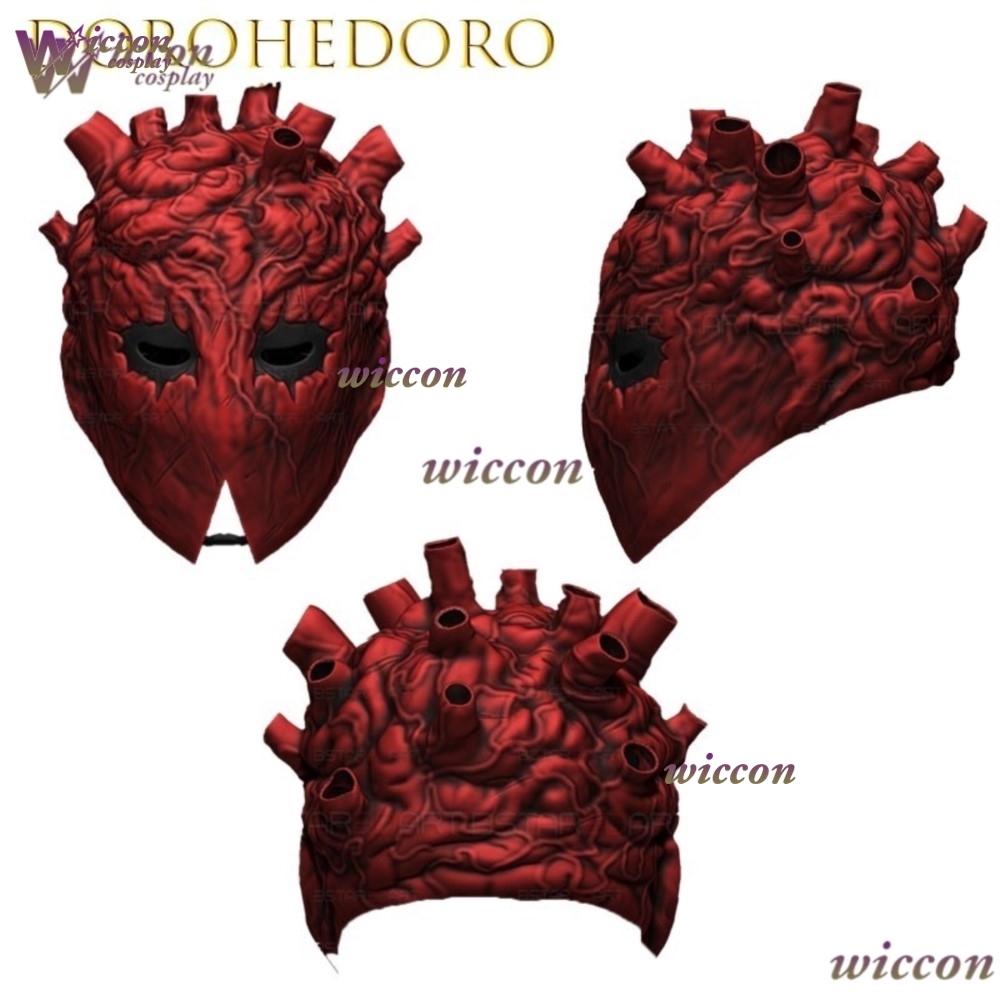 Dorohedoro Shin Heart Mask Lat - مراجعة Women Accessories Sale وسعره