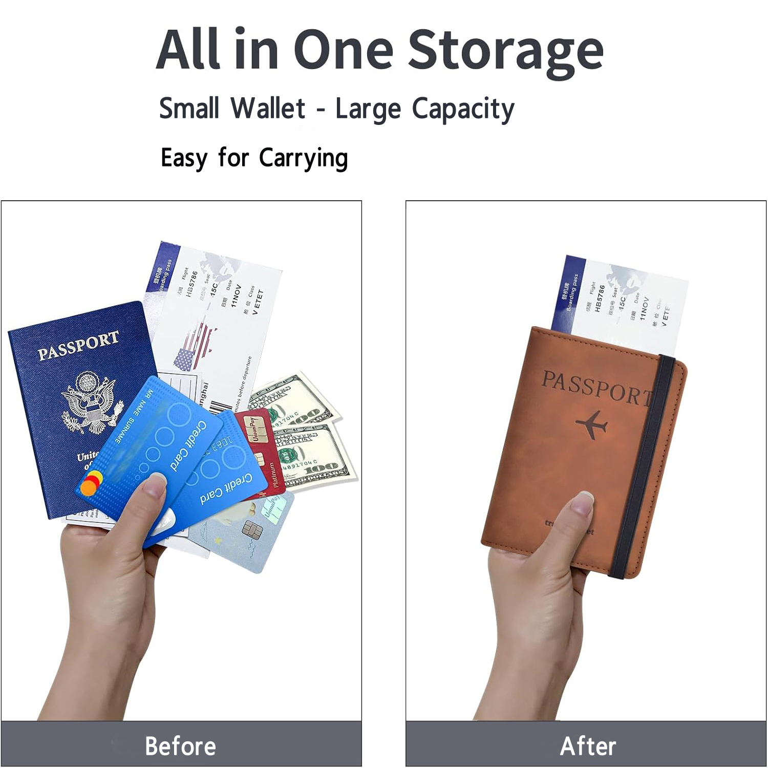 Passport Holder for Travel Ess - مراجعة Women'S Essential Accessories وسعره