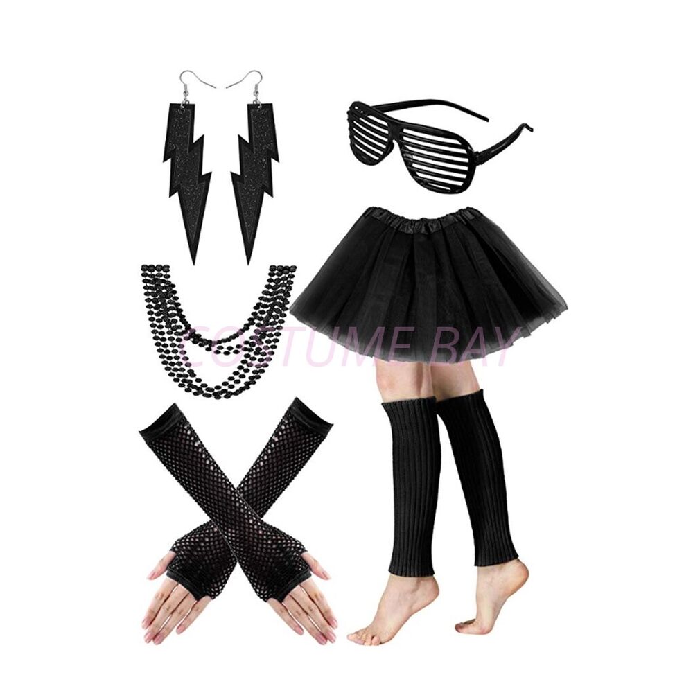 PESENAR Womens Neon 80s Tutu S - مراجعة Women'S Accessories In The 80S وسعره