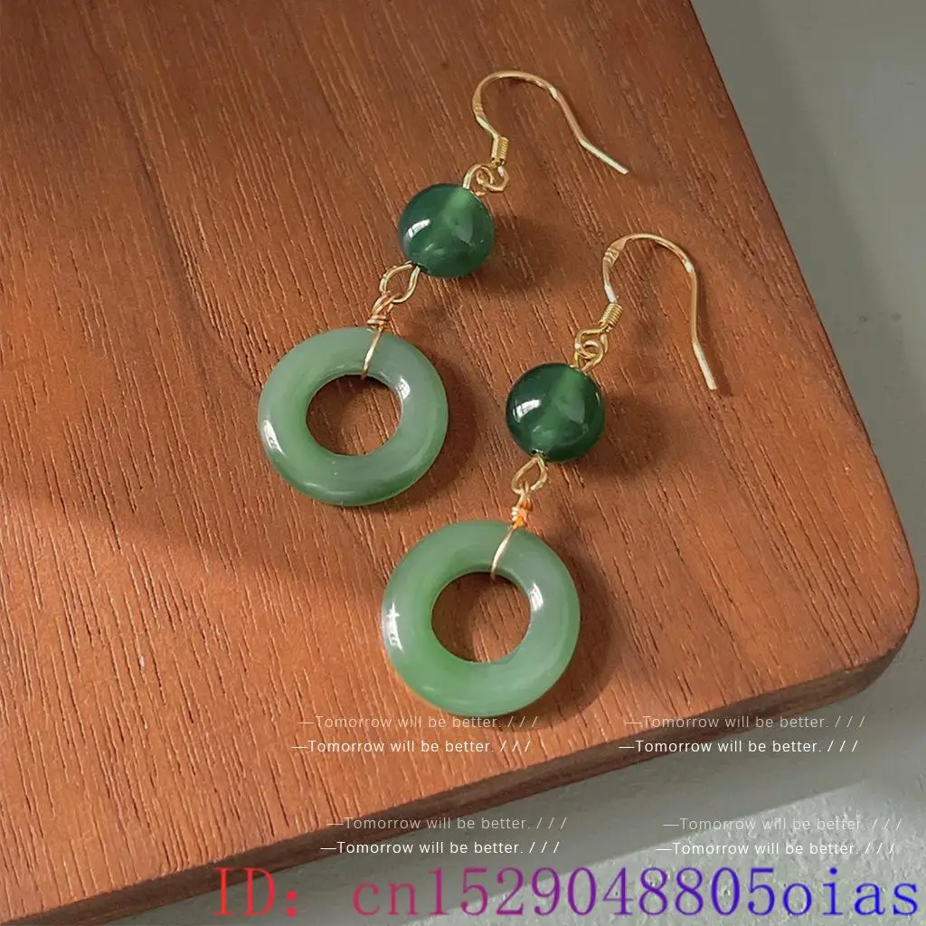 Green Real Jade Ring Earrings  - مراجعة Women'S Accessories Rings وسعره