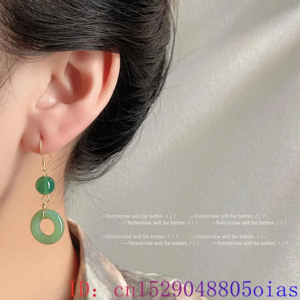 Green Real Jade Ring Earrings  - مراجعة Women'S Accessories Rings وسعره