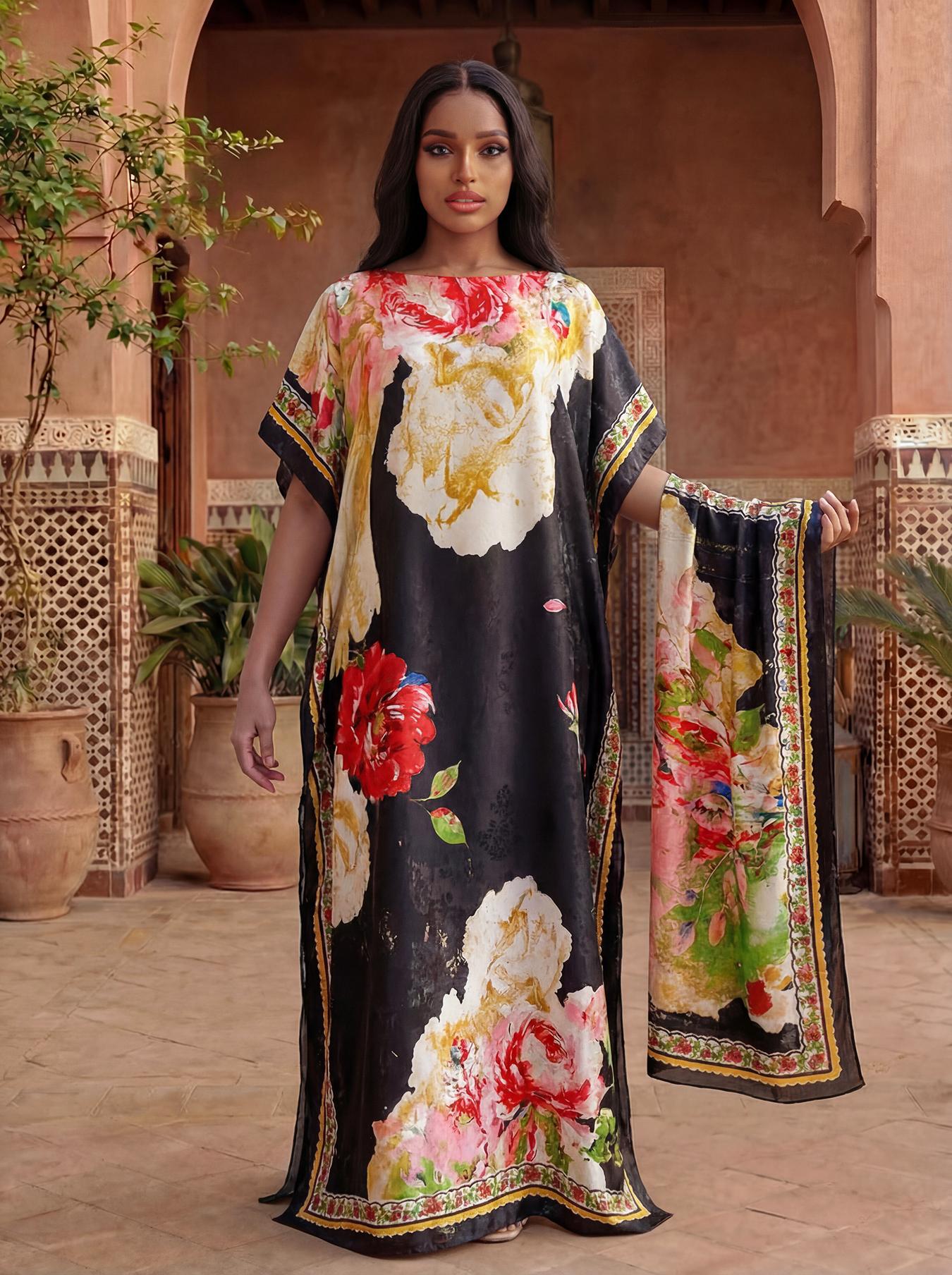 Women's Long Shawl Dubai Fashi - مراجعة Women Accessories Dubai وسعره