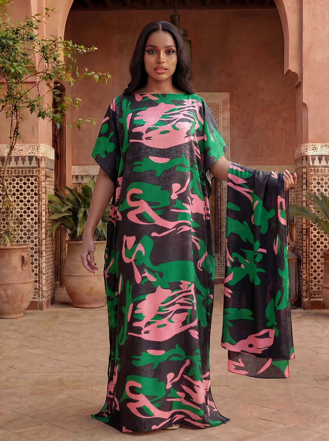 Women's Long Shawl Dubai Fashi - مراجعة Women Accessories Dubai وسعره