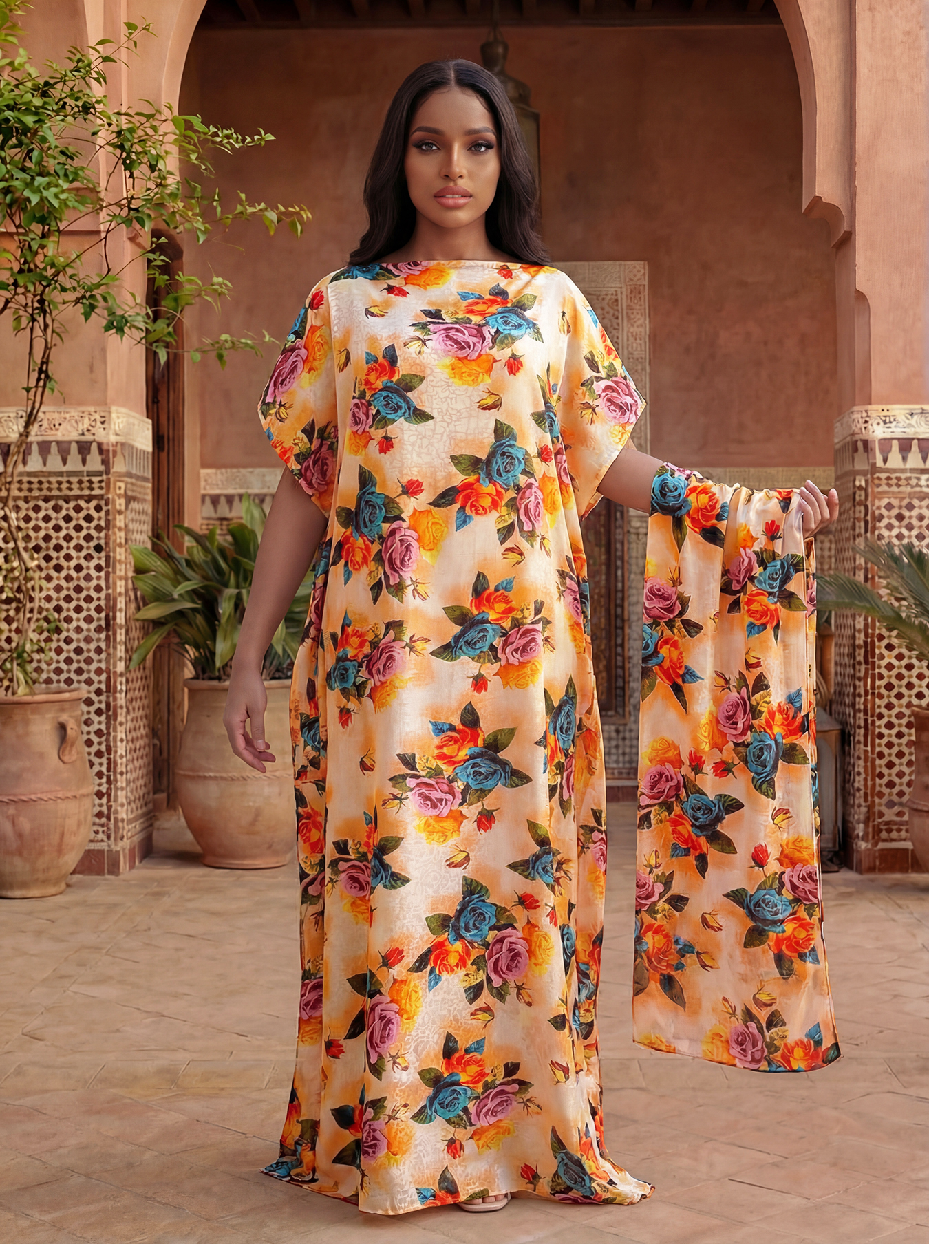 Women's Long Shawl Dubai Fashi - مراجعة Women Accessories Dubai وسعره