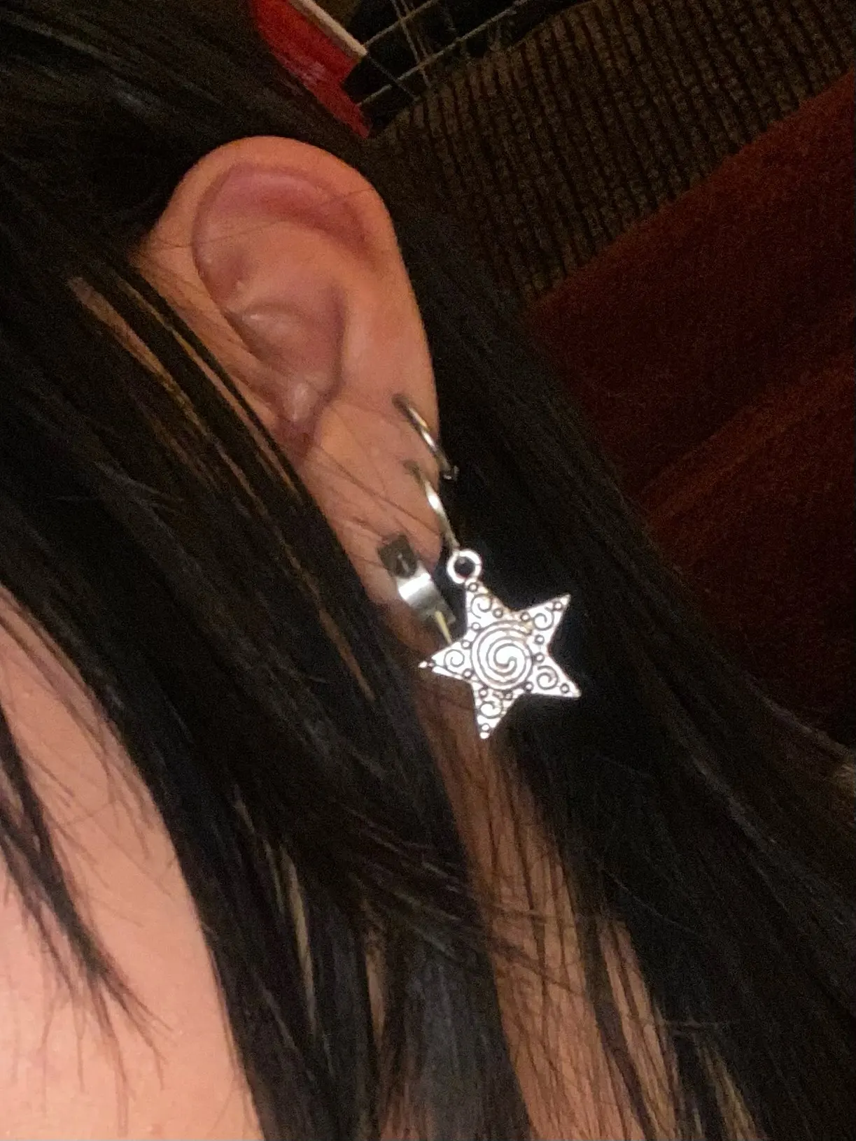 Vintage Goth Silver Color Spir - مراجعة Women'S Accessories In The 90S وسعره